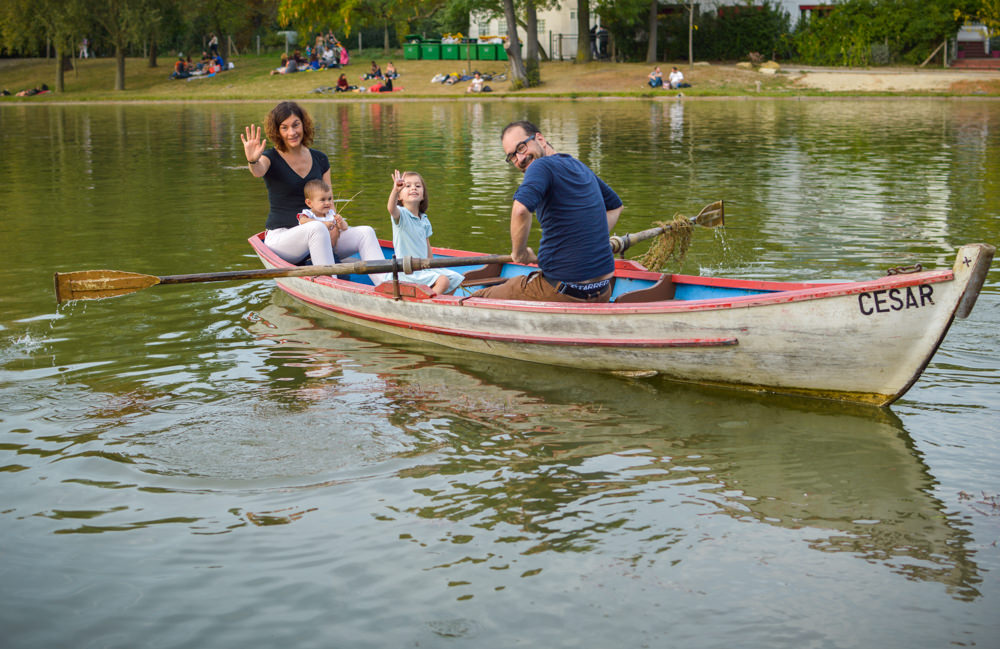 Séance photo famille - Paris - Lac de Vincennes
