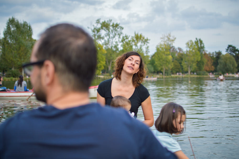 Séance photo famille - Paris - Lac de Vincennes