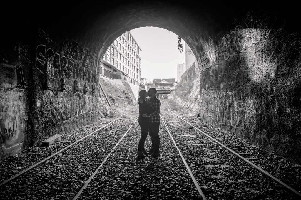 Séance Catherine & Adrien, urbex extérieur