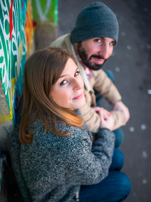 Séance Catherine & Adrien, urbex extérieur