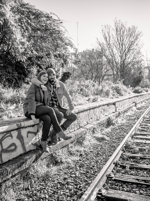 Séance Catherine & Adrien, urbex extérieur