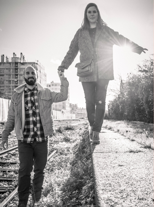 Séance Catherine & Adrien, urbex extérieur