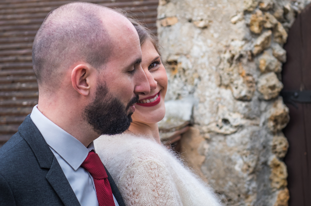 Mariage Catherine & Adrien, mariage d'hiver, Mesnil saint Denis, puis le domaine la Catrache à Hermeray