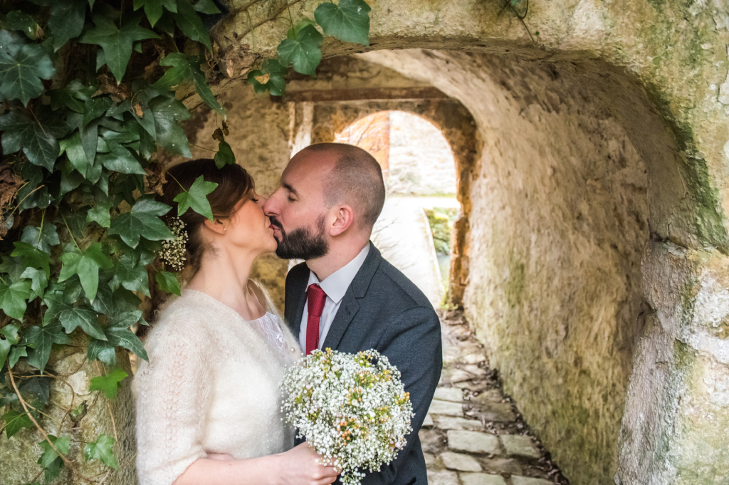 Mariage Catherine & Adrien, mariage d'hiver, Mesnil saint Denis, puis le domaine la Catrache à Hermeray