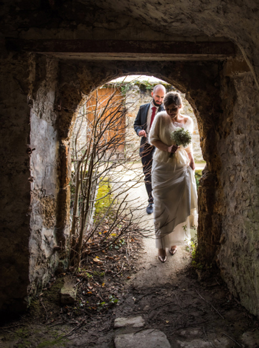 Mariage Catherine & Adrien, mariage d'hiver, Mesnil saint Denis, puis le domaine la Catrache à Hermeray