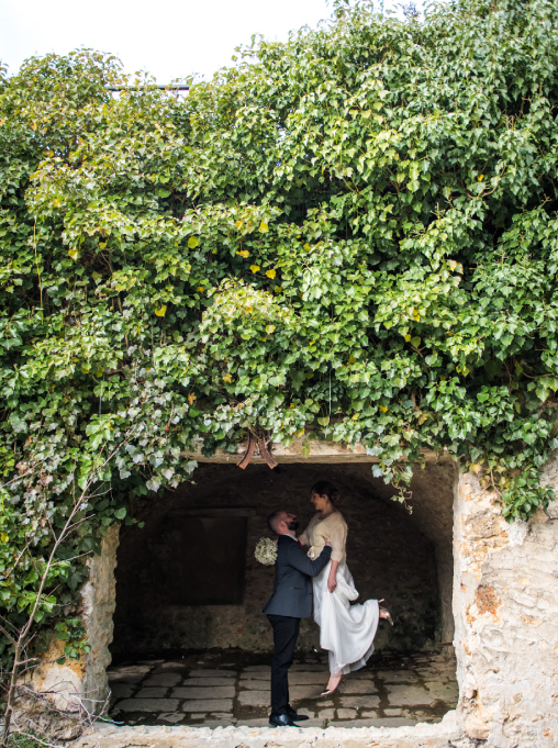 Mariage Catherine & Adrien, mariage d'hiver, Mesnil saint Denis, puis le domaine la Catrache à Hermeray