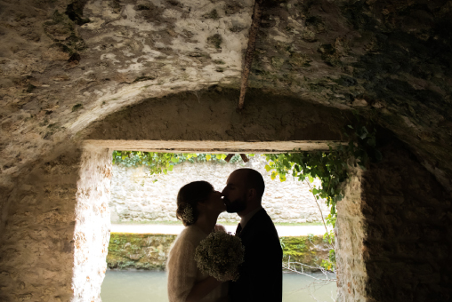 Mariage Catherine & Adrien, mariage d'hiver, Mesnil saint Denis, puis le domaine la Catrache à Hermeray